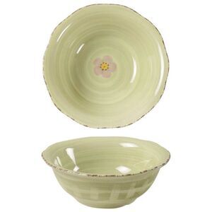 Franciscan Flora Coupe Cereal Bowls Green or Pink